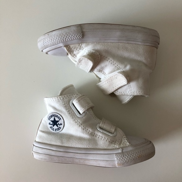 baby converse velcro shoes